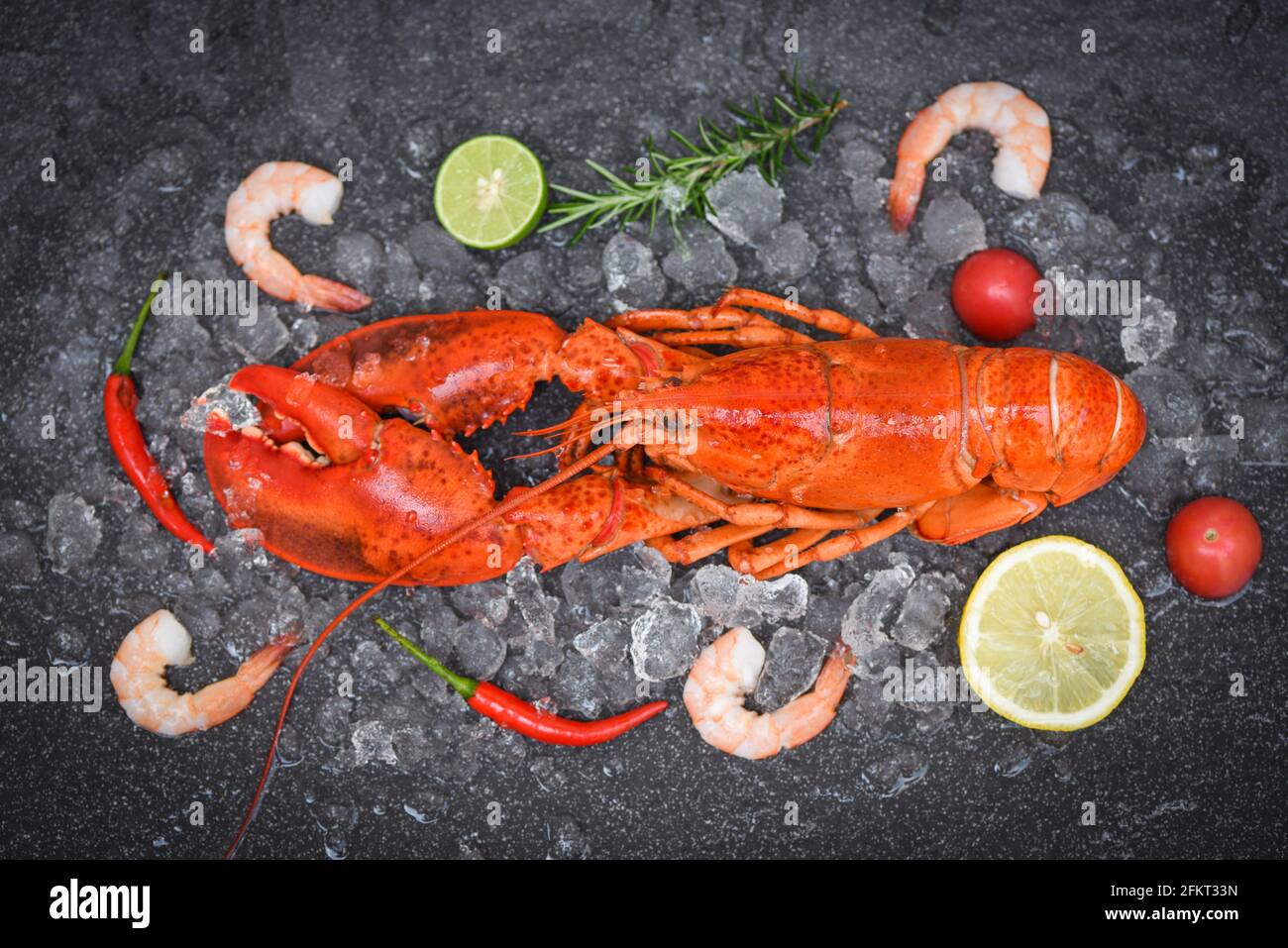 Red lobster restaurant shrimp hi-res stock photography and images - Alamy