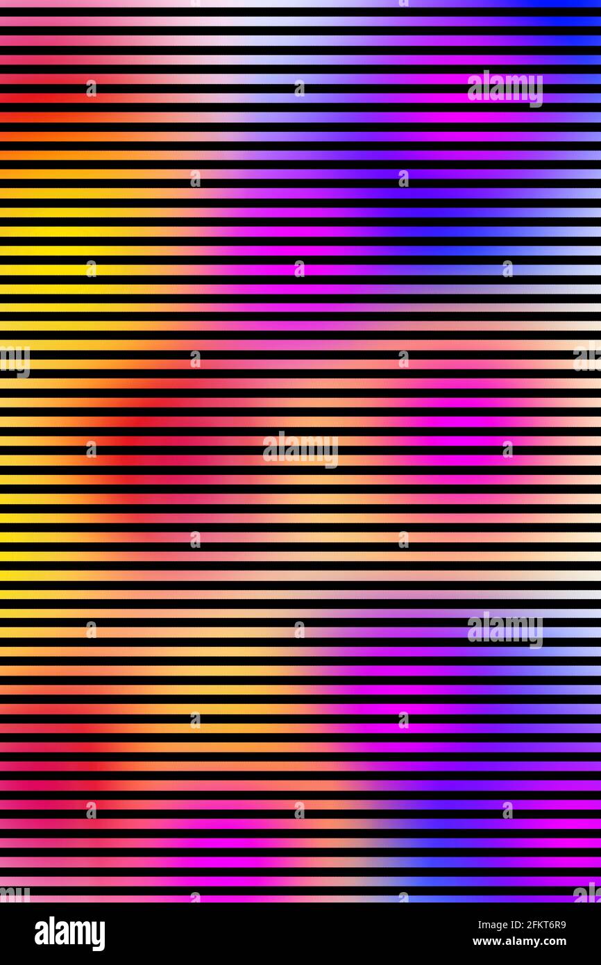 Colorful illusion design with straight lines modern background high quality big size print Stock Photo