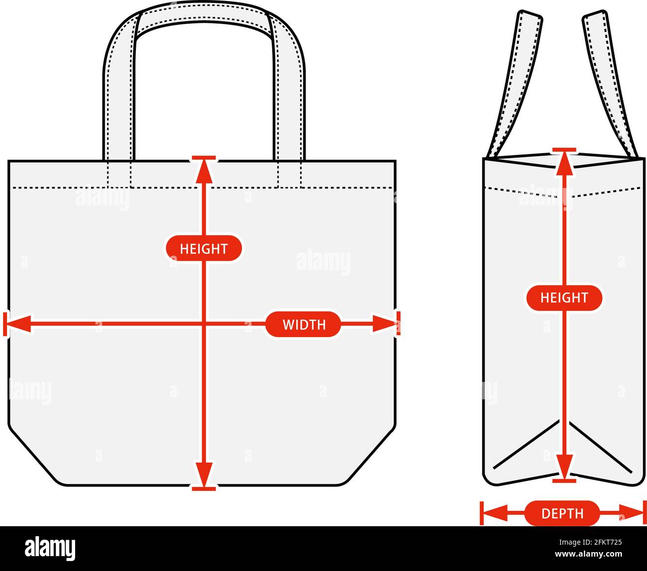 tote bag size guide