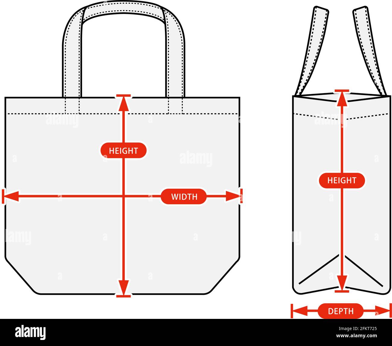 What Is A Standard Tote Bag Size At Joel Norris Blog