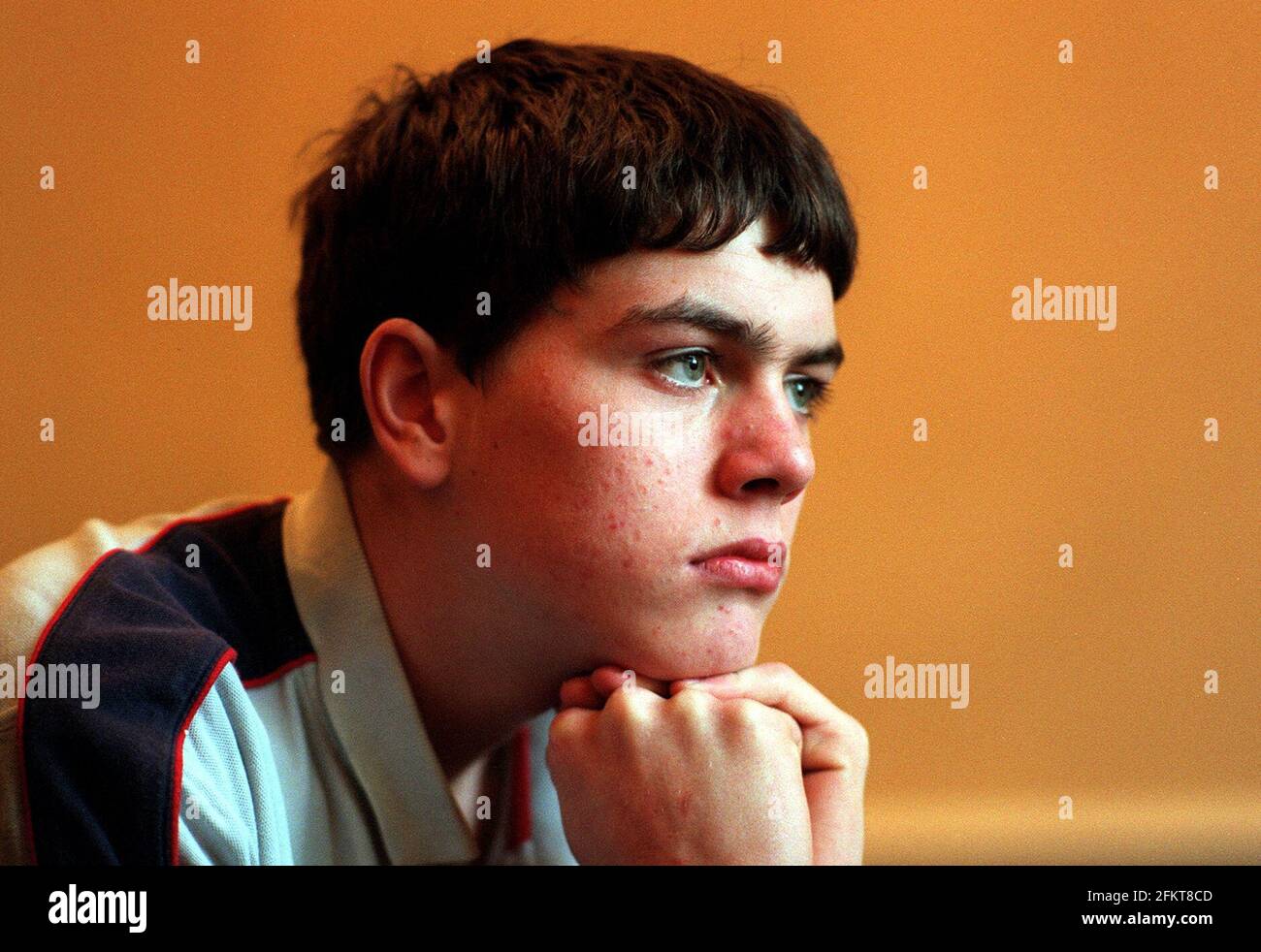 The picture shows Lee a runaway child November 1999The largest ever