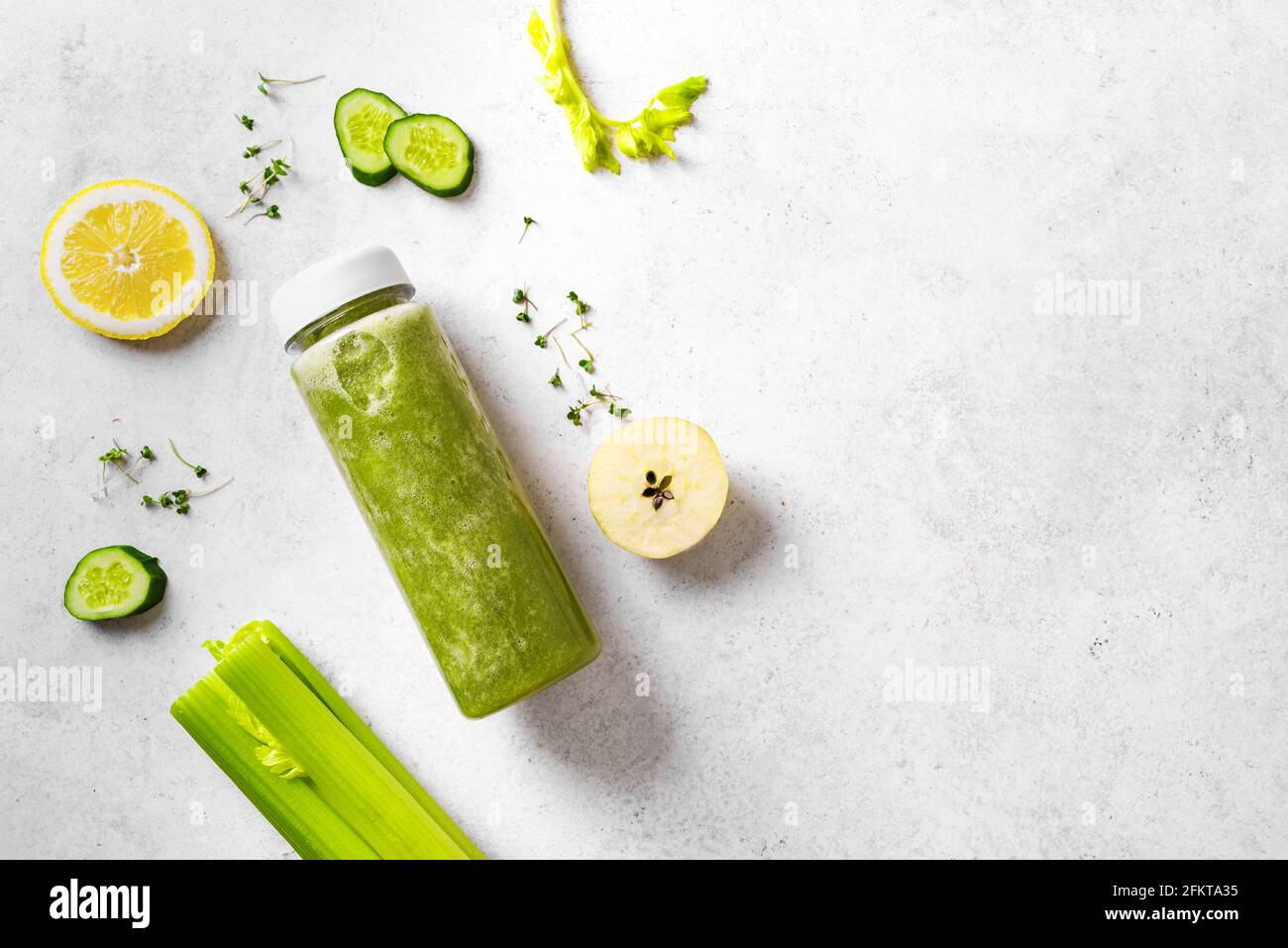 Fresh Organic Smoothies Bottles Standing Row White Smoothie Inscription  Stock Photo by ©AntonMatyukha 201573110