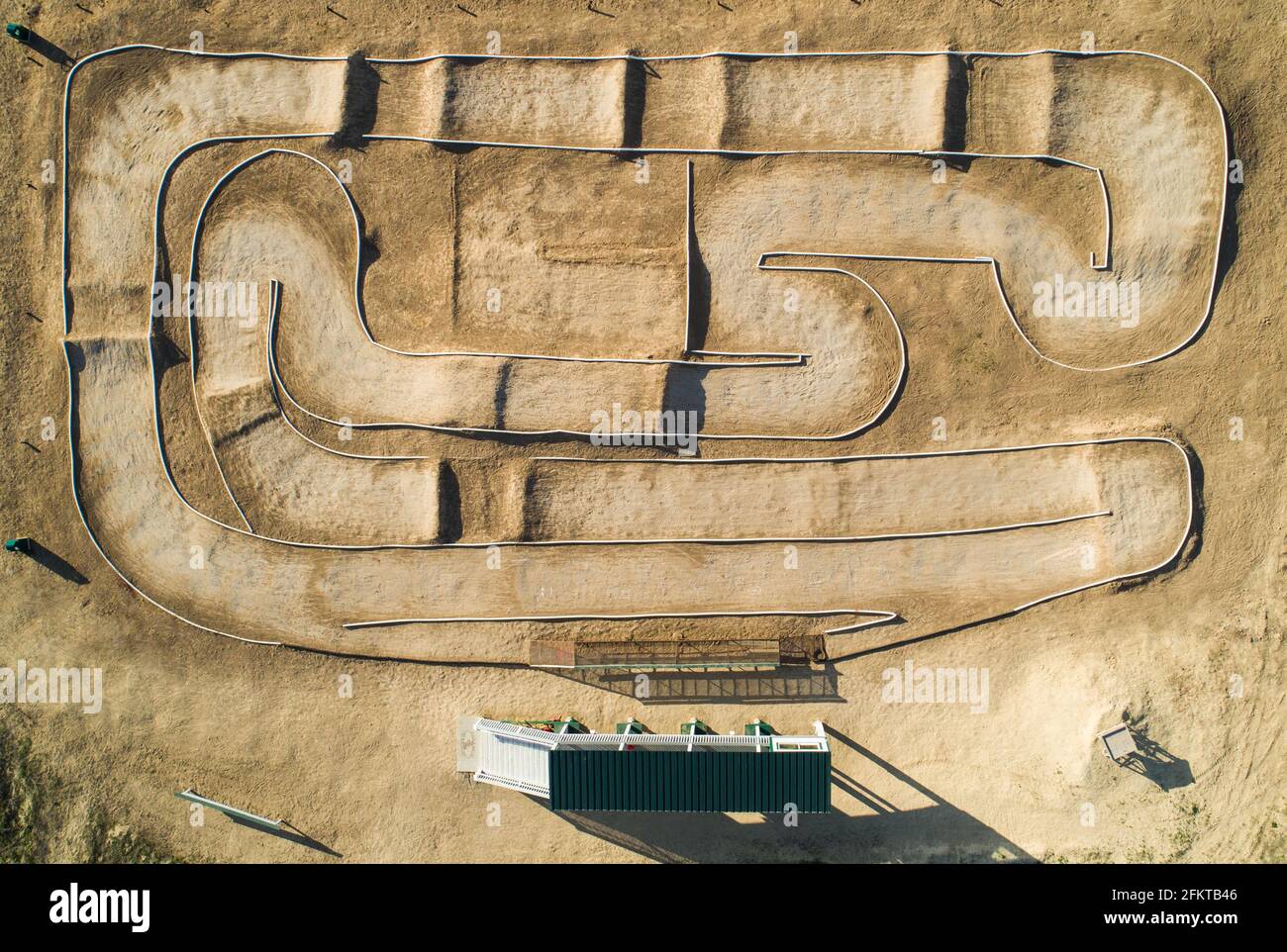 race day setup for rc cars Stock Photo Alamy