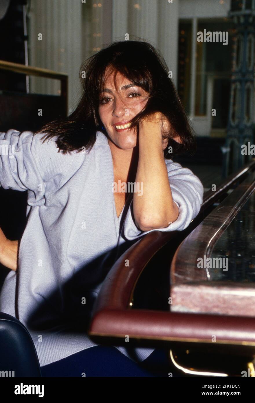 Carmen Maura, spanische Schauspielerin, zu Besuch in Hamburg