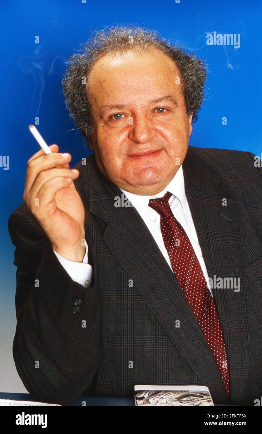 Gabriel Laub, Journalist, Satiriker und Aphoristiker polnisch jüdischer Herkunft, Deutschland 1994. Stock Photo