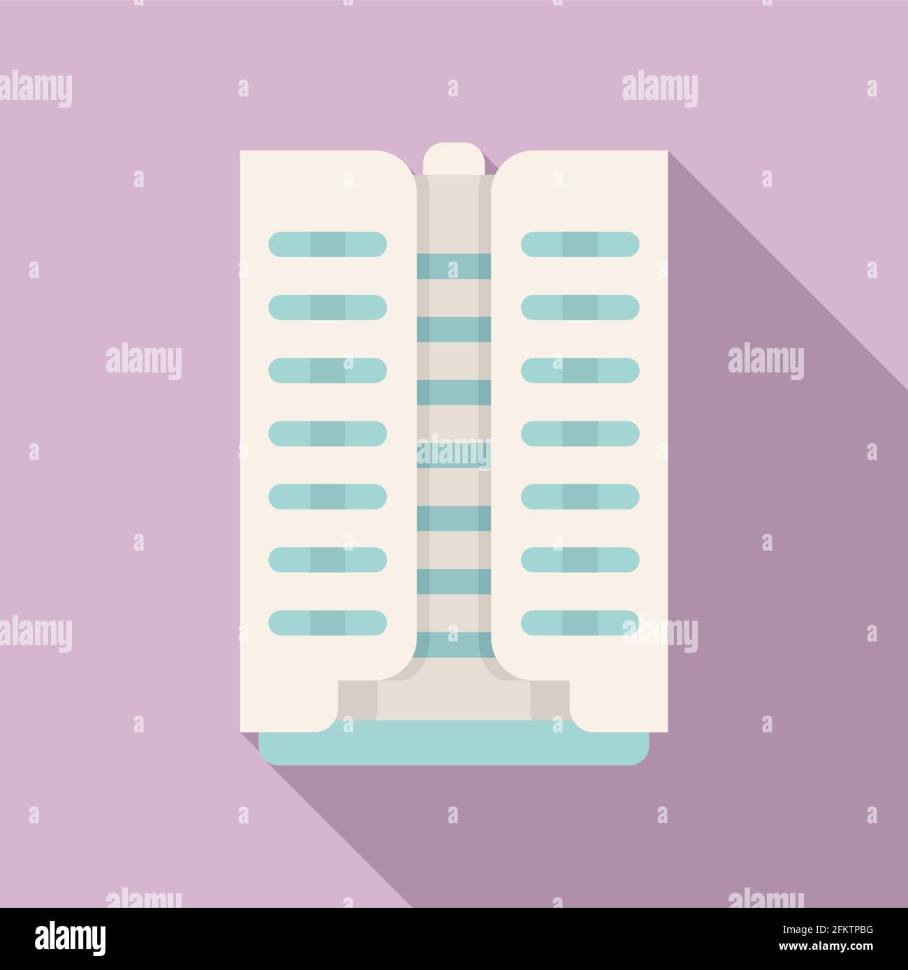 Mosquito trap icon, flat style Stock Vector