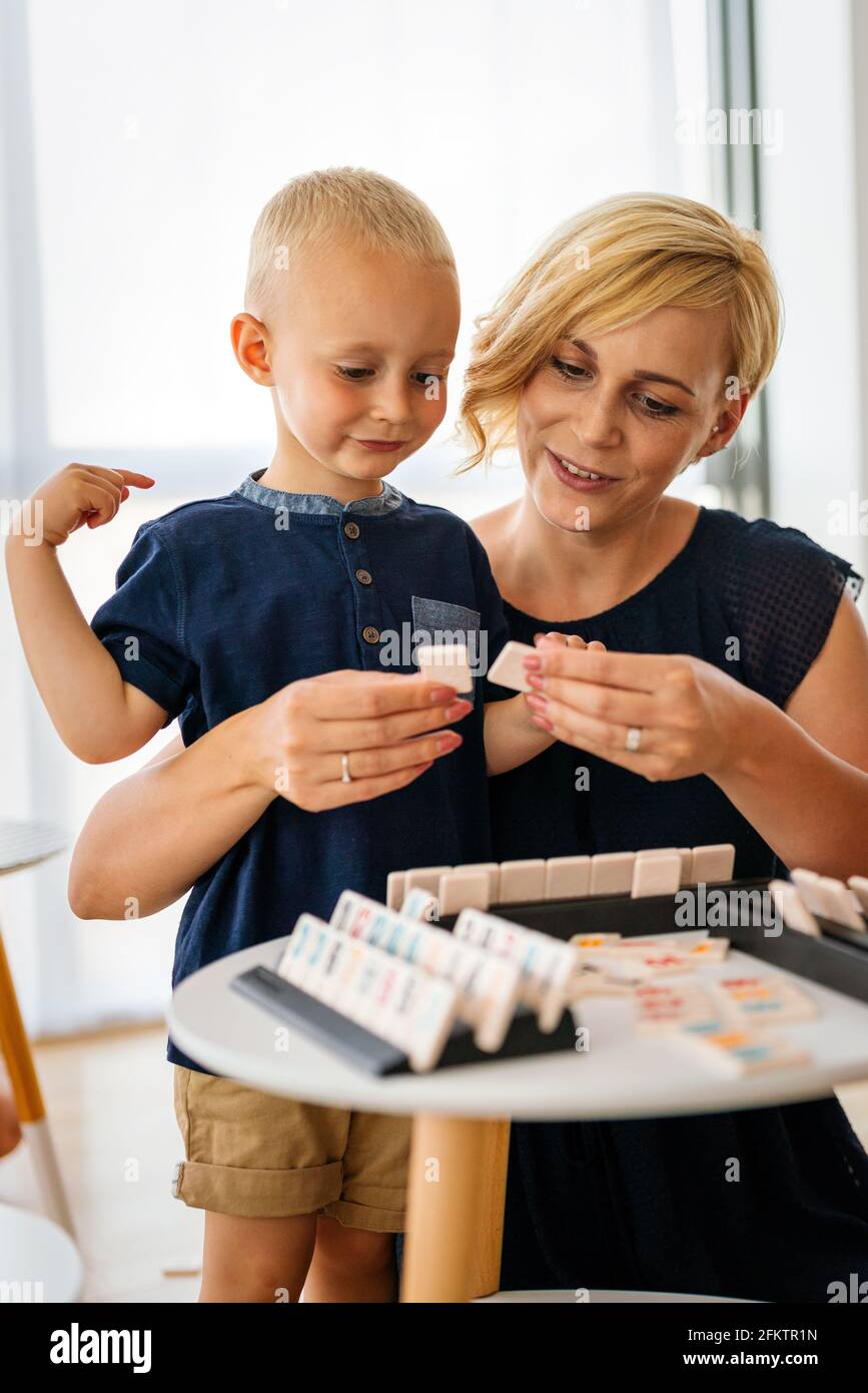 Fun and educational games to play with toddlers Stock Photo Alamy