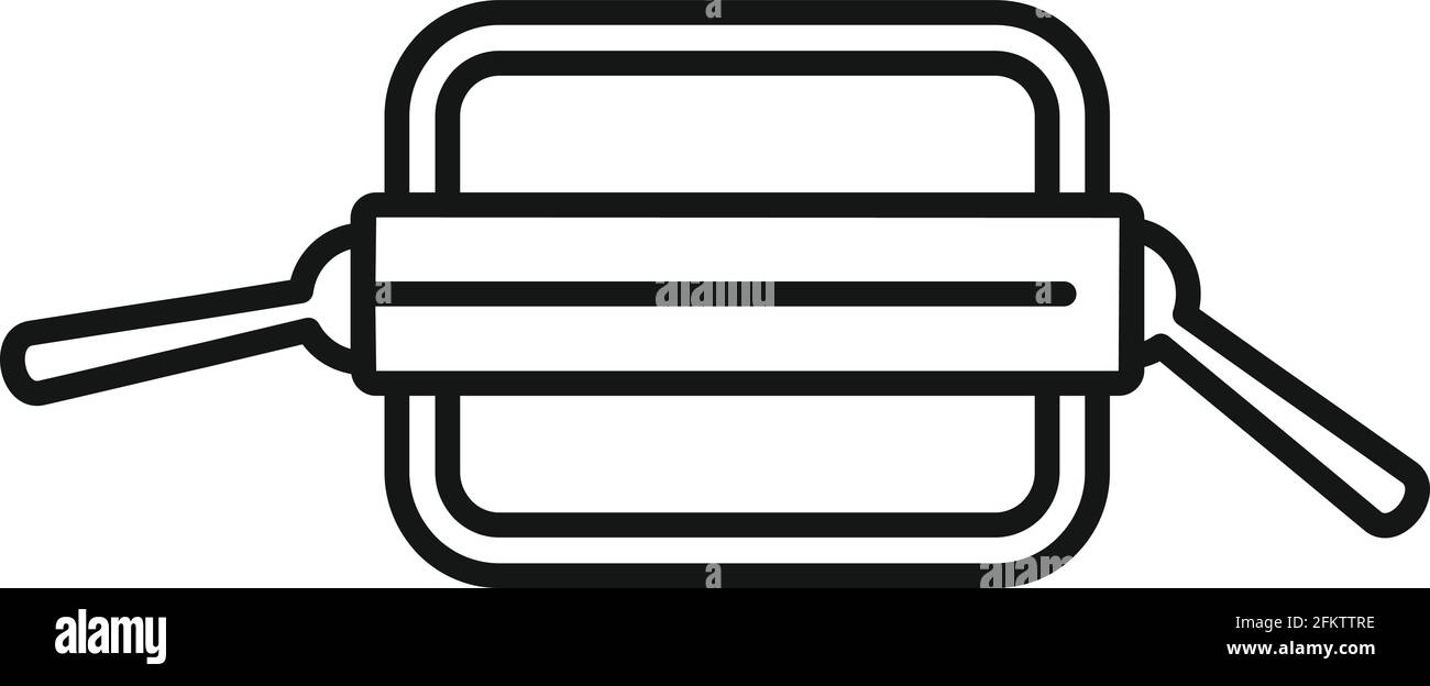 Hunting animal trap icon, outline style Stock Vector Image & Art - Alamy