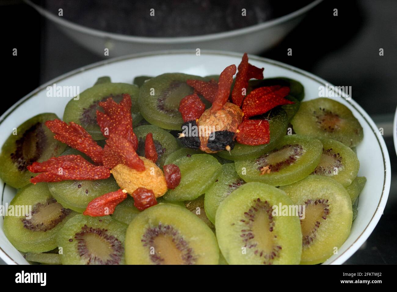Sweet dried fruit, vietnam Stock Photo Alamy