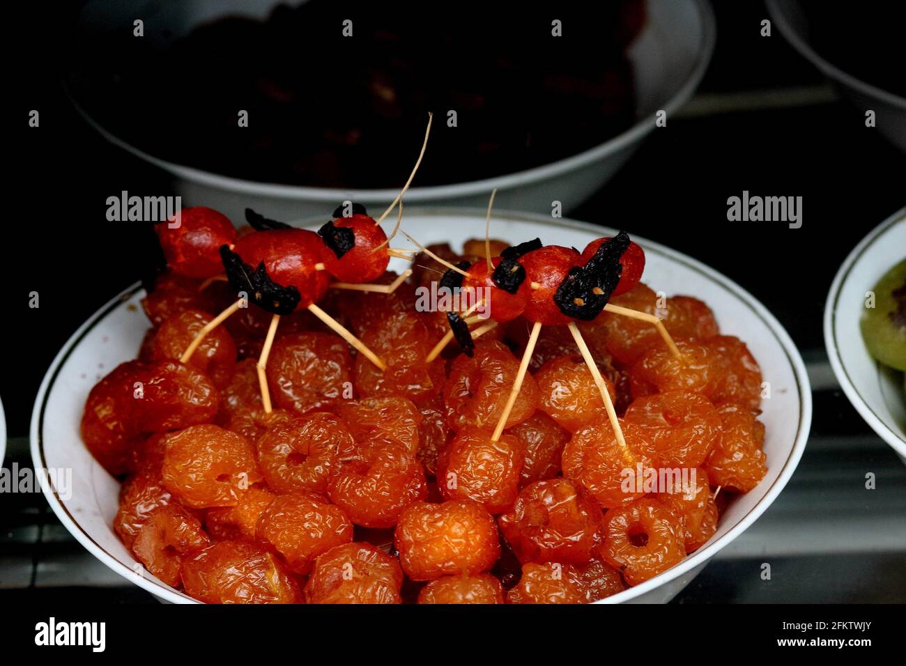 Sweet dried fruit, vietnam Stock Photo Alamy