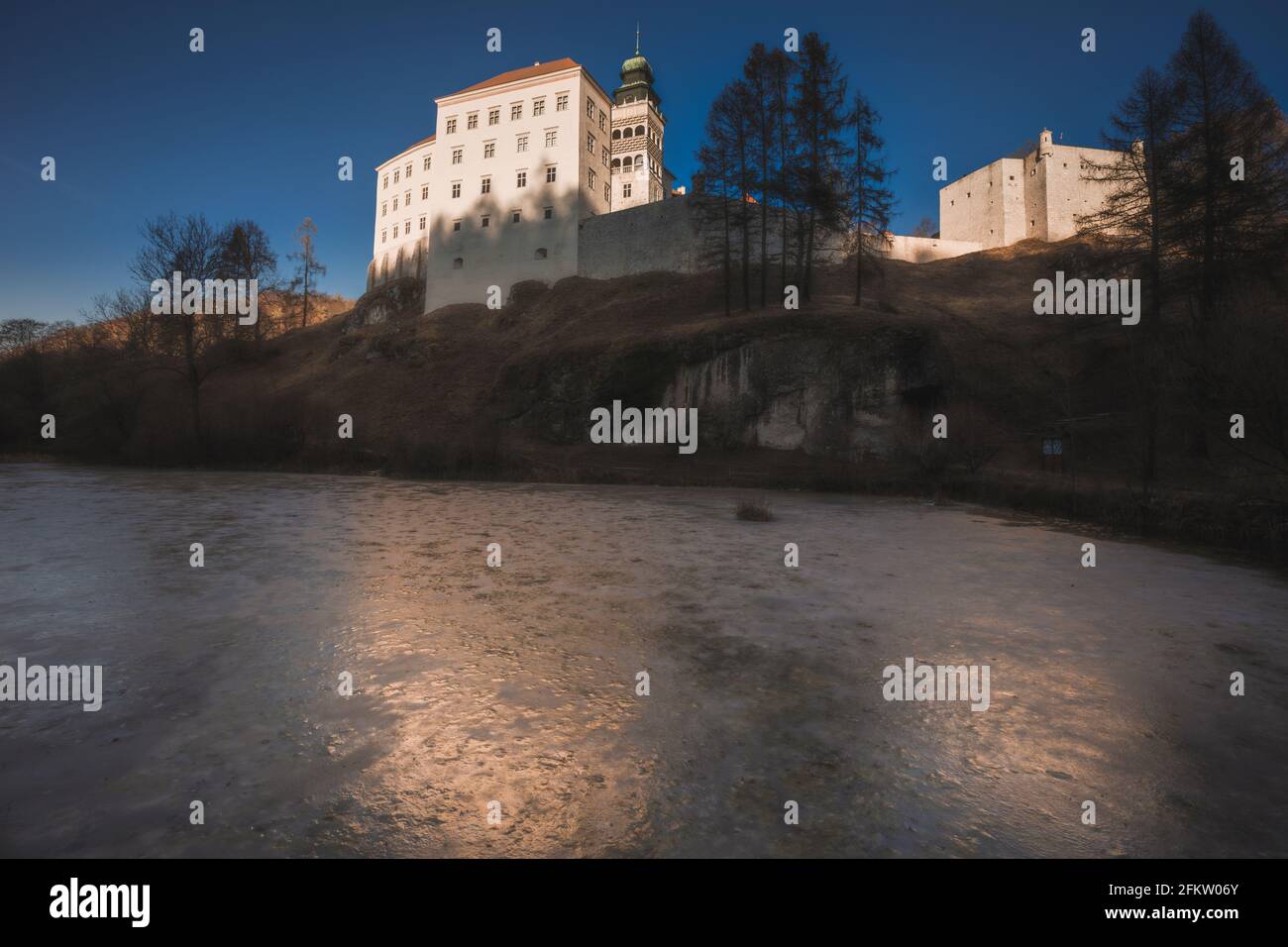 Pieskowa Skala Castle. Suloszowa, Lesser Poland, Poland. Stock Photo