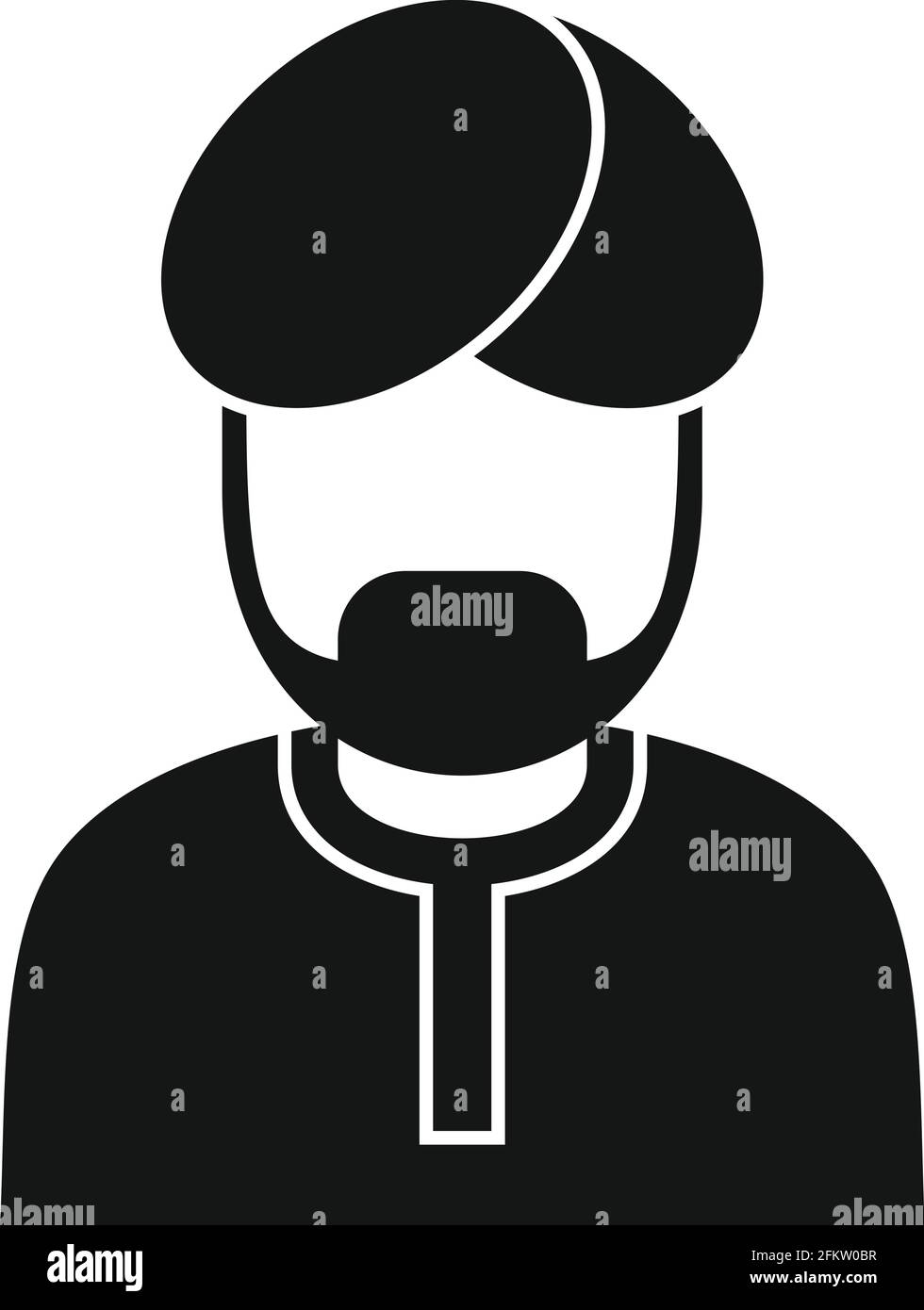 Arab immigrant icon, simple style Stock Vector Image & Art - Alamy