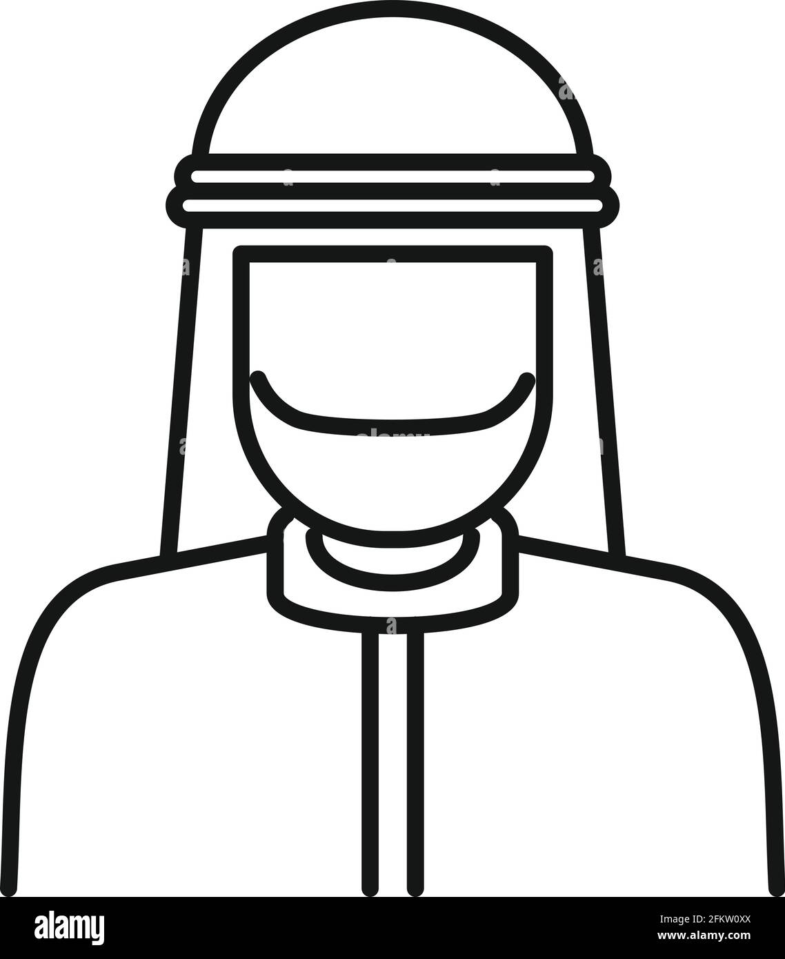 Asia immigrant icon, outline style Stock Vector Image & Art - Alamy
