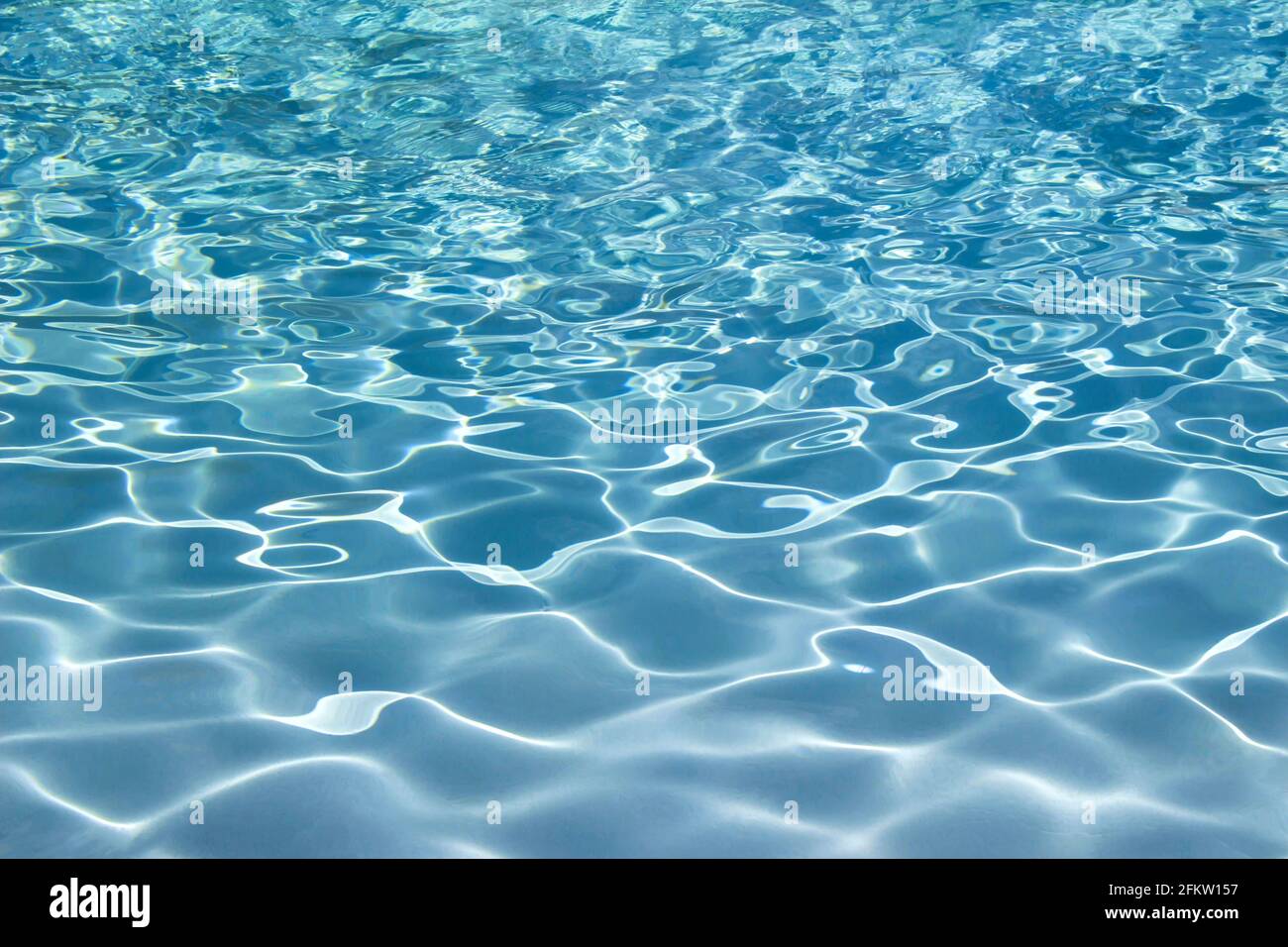 Photo for background material close up on the ripples of clear blue ...