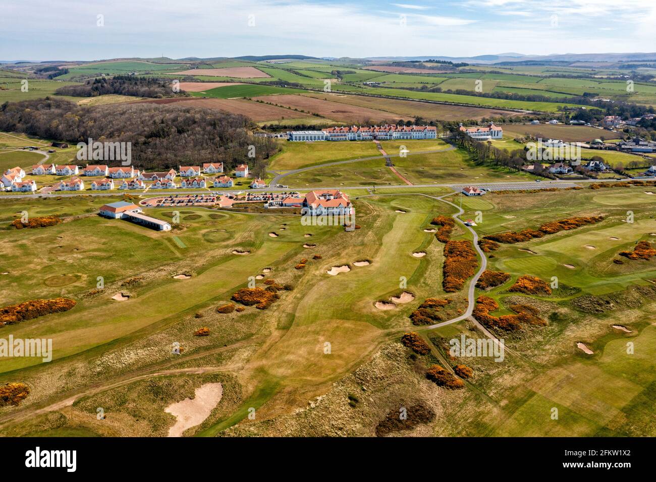 Ailsa Golf Course, Trump Turnberry Resort, Scotland, UK Stock Photo