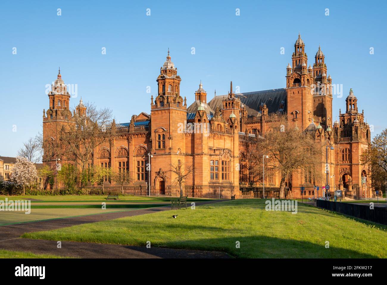 Kelvingrove Art Gallery & Museum, Glasgow, Scotland, UK Stock Photo