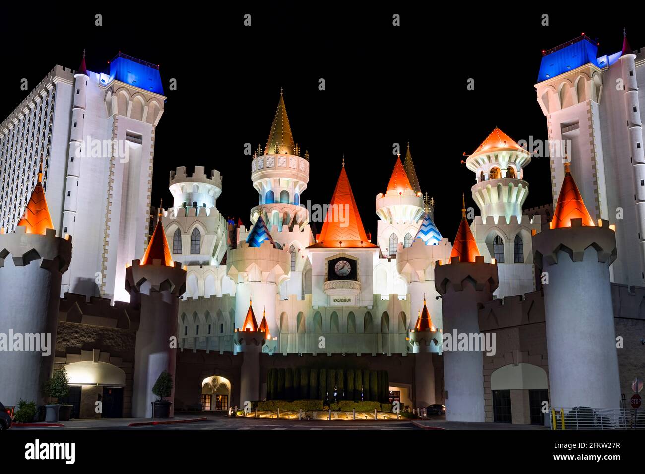 Excalibur Hotel and Casino, Las Vegas, Nevada Stock Photo