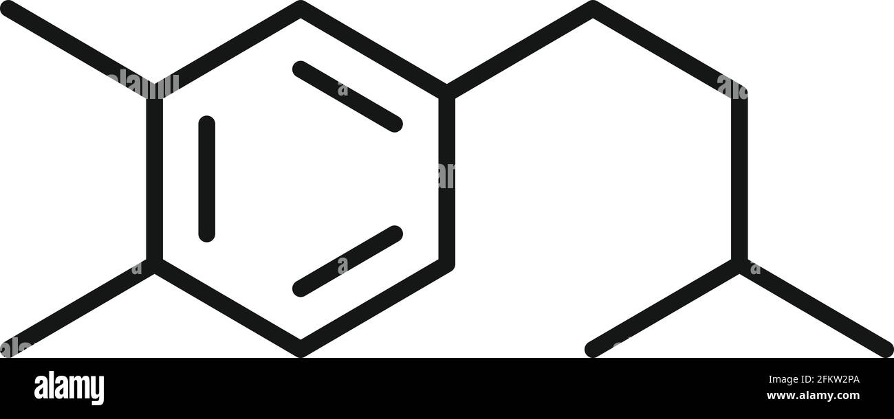 Hormones chemical molecule icon, outline style Stock Vector Image & Art ...