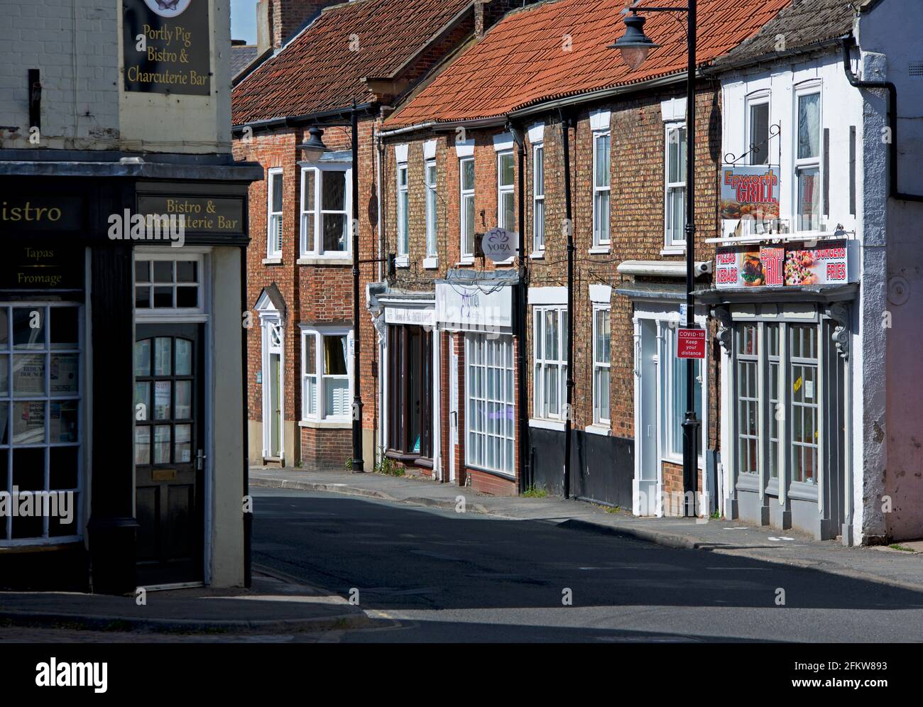 Main Street, Epworth, North Lincolnshire, England UK Stock Photo Alamy