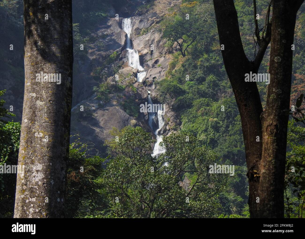 Siruvani waterfalls Stock Photo