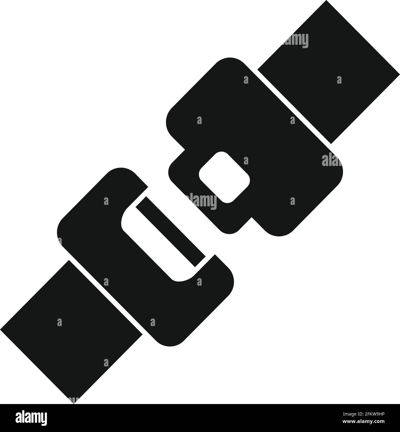 Car seat belt icon, simple style Stock Vector Image & Art - Alamy
