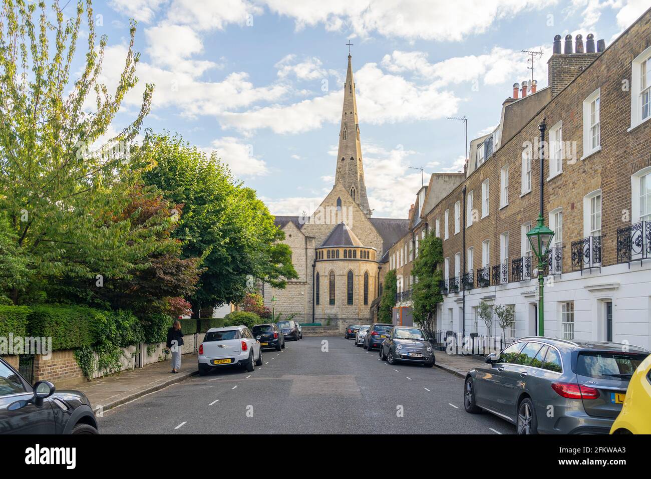 July 2020. London. St Yeghiche Armenian Church, London England Stock Photo