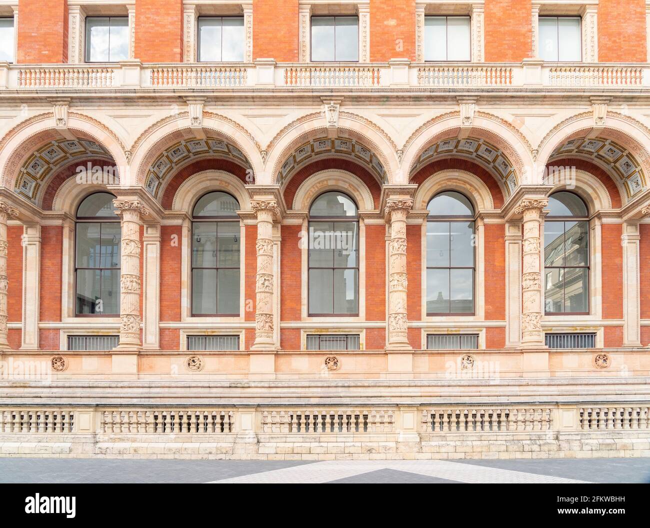 July 2020. London. Victoria and Albert or V and A museum, London, England Stock Photo