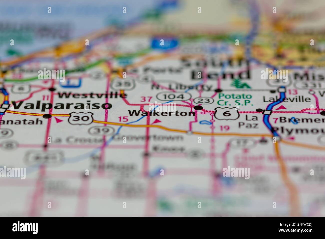 Map of walkertown hires stock photography and images Alamy