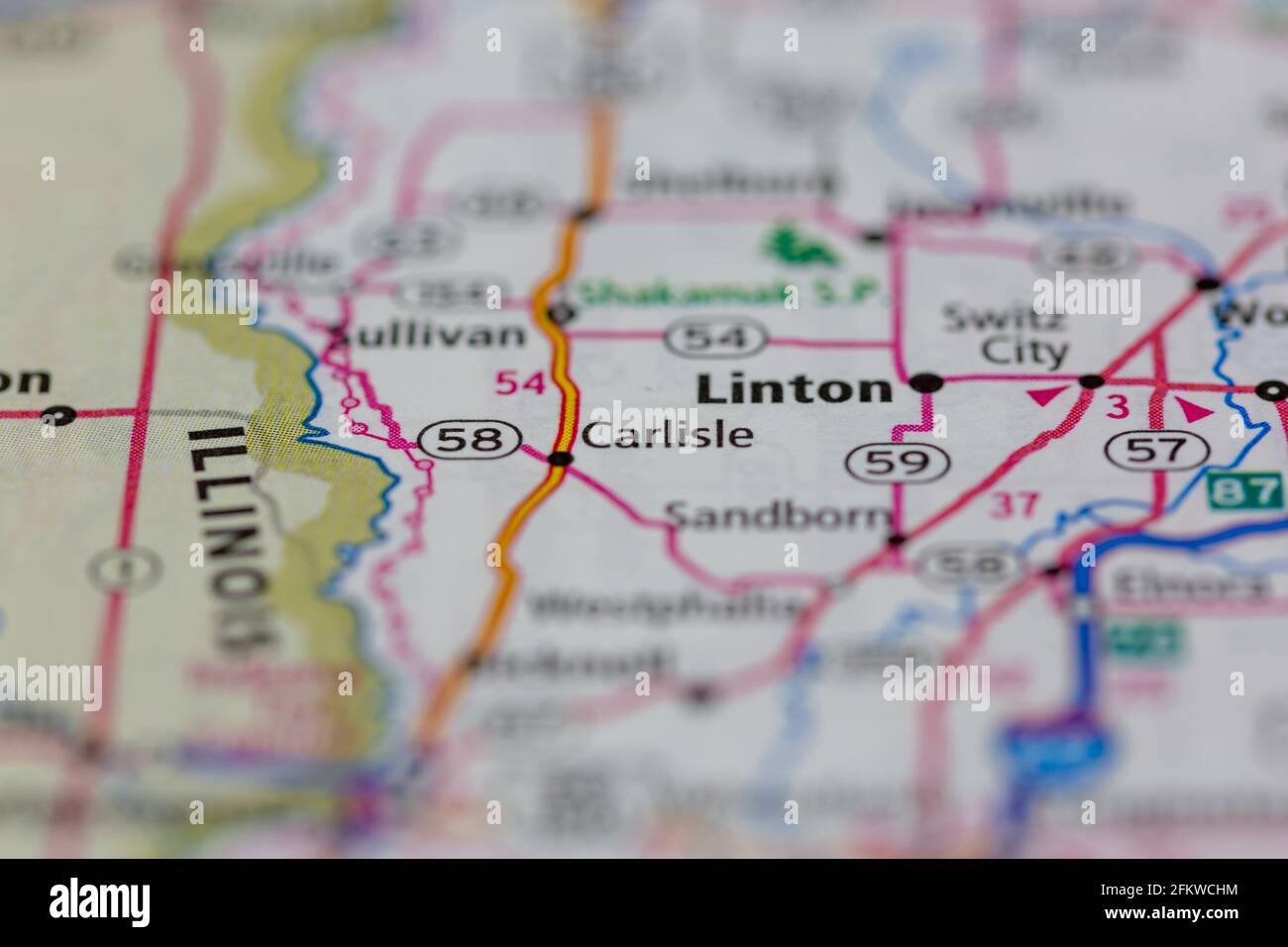 Carlisle map hires stock photography and images Alamy