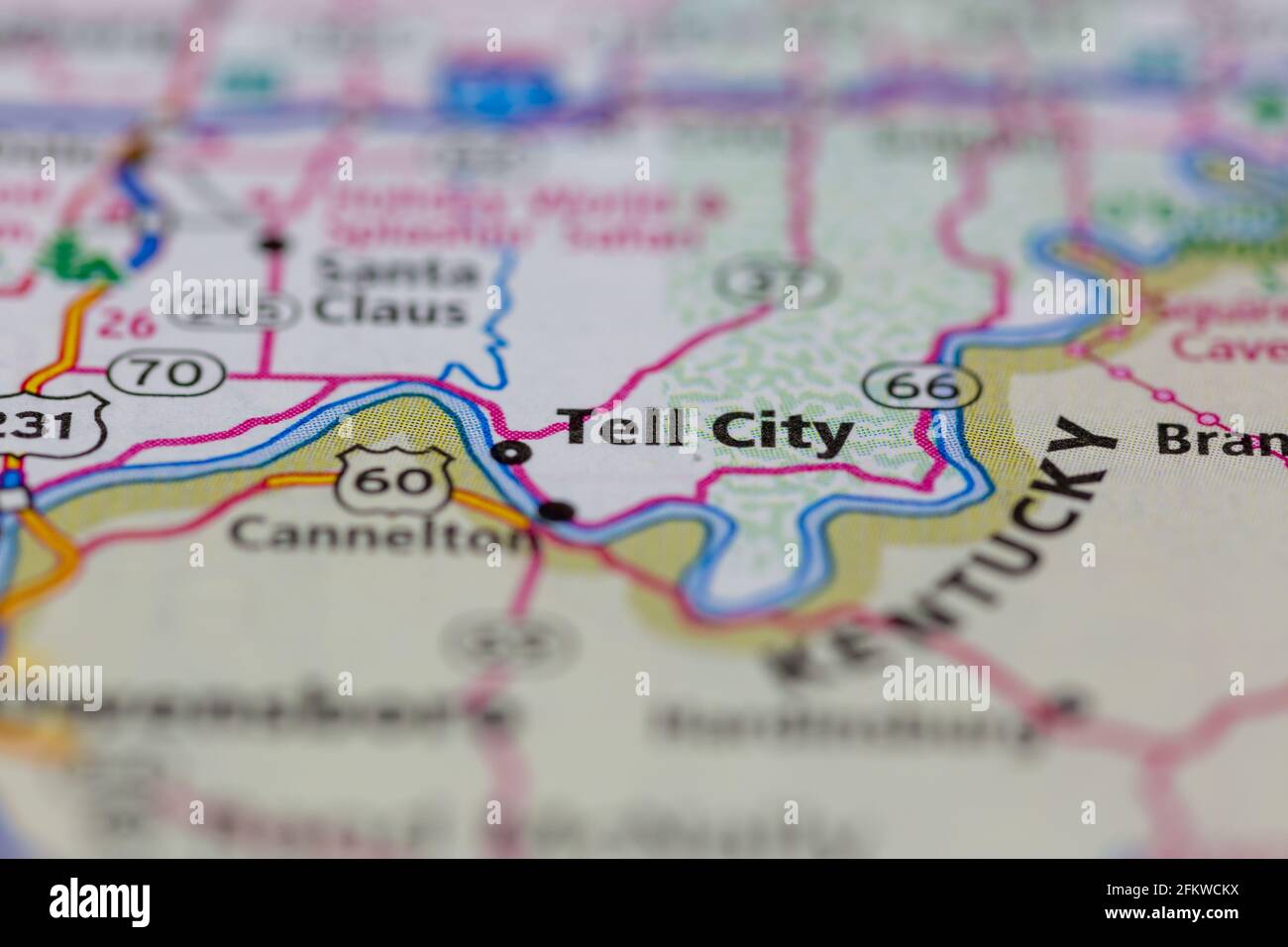 Tell city indiana map hires stock photography and images Alamy