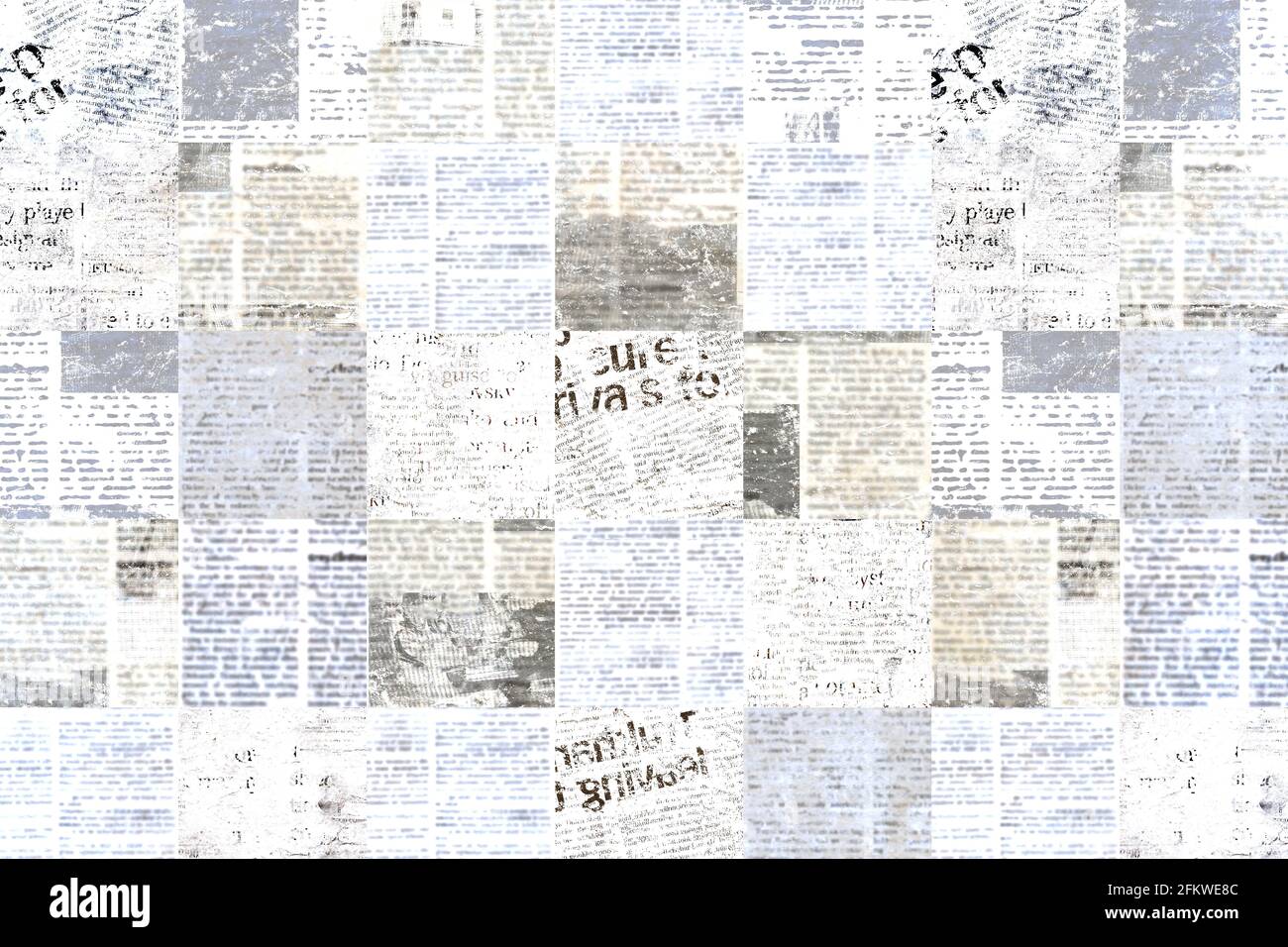 Newspaper paper grunge aged newsprint pattern background. Vintage old  newspapers template texture. Unreadable news horizontal page with place for  text Stock Photo - Alamy