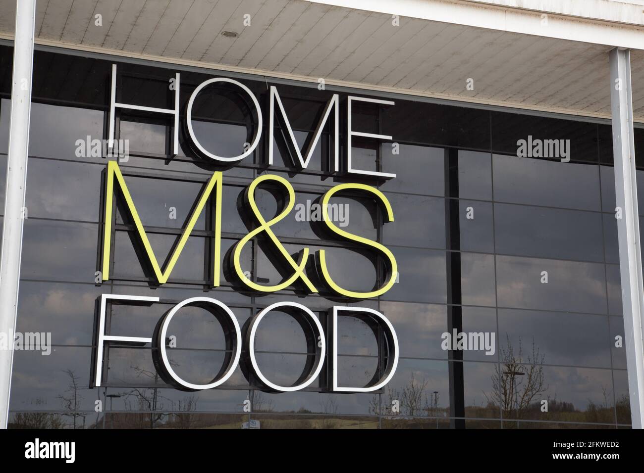M&S Home and Food store Stock Photo