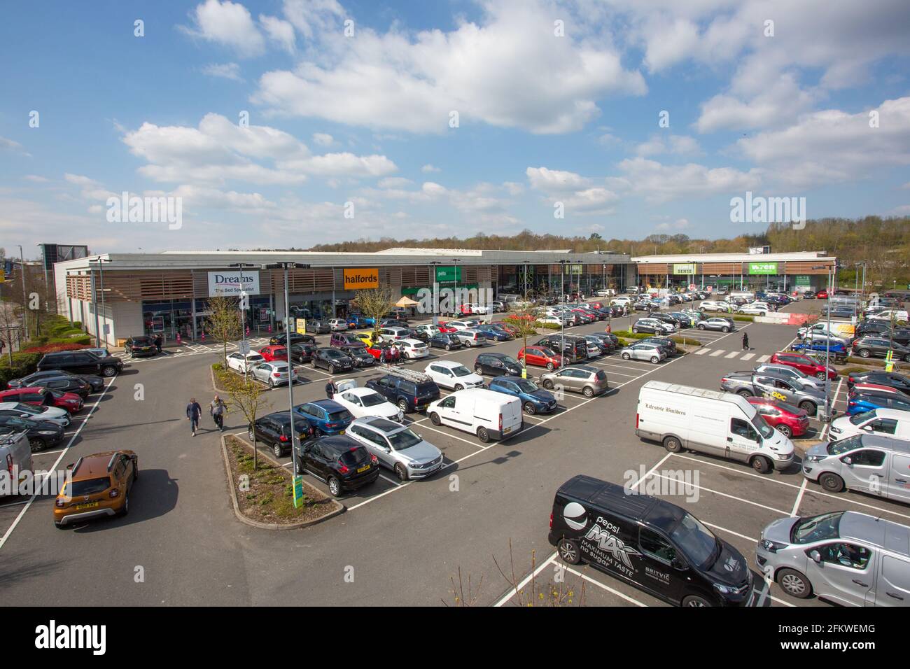 Fountains Retail Park, Tunbridge Wells Stock Photo Alamy