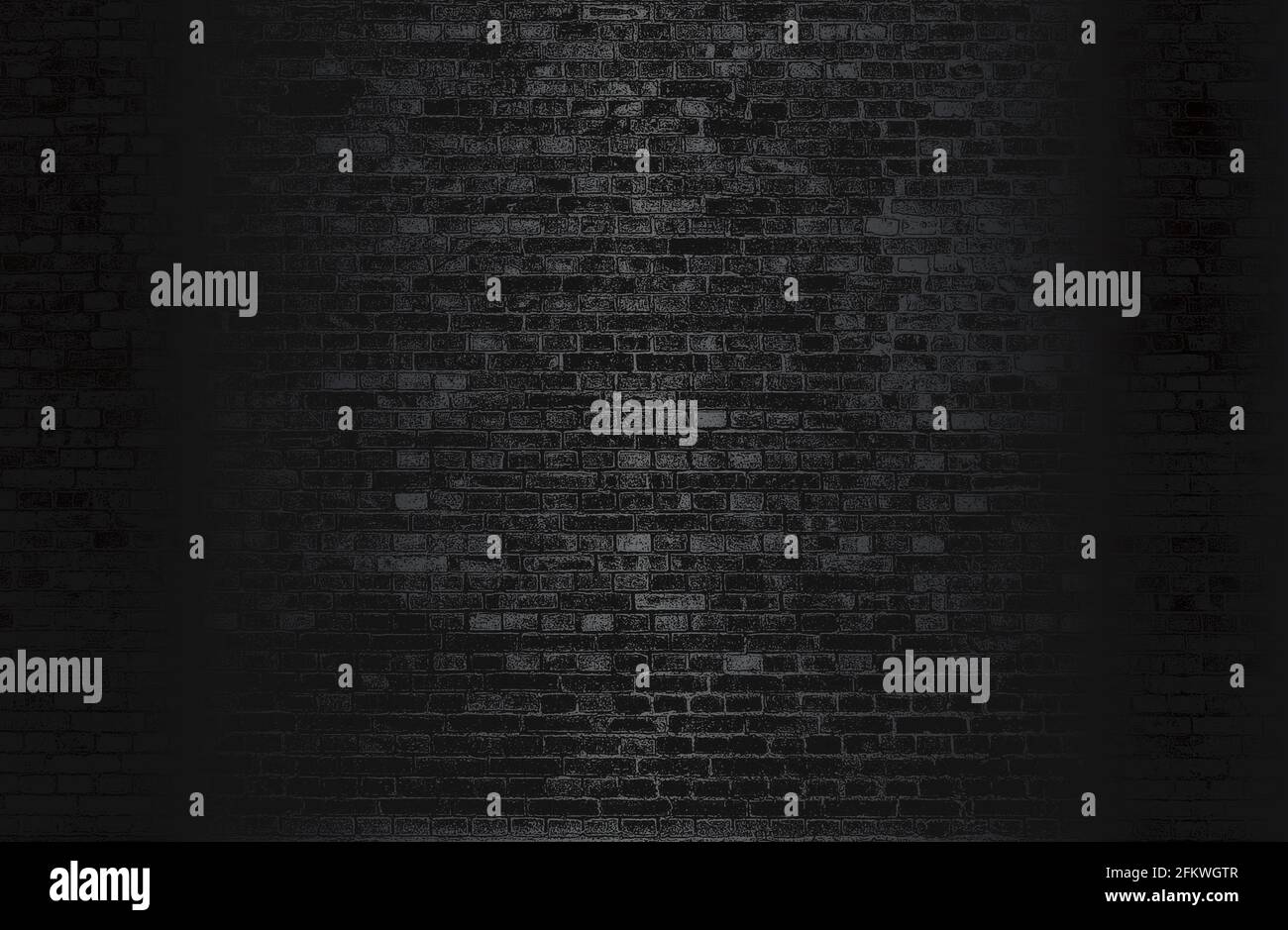 Luxury black metal gradient background with distressed brick wall ...