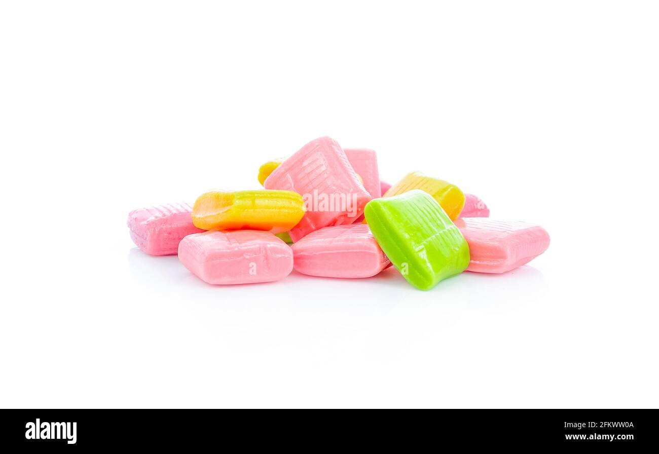 Candy isolated on white background Stock Photo - Alamy