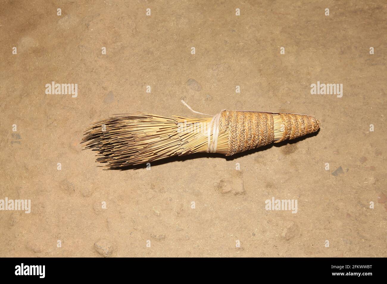 Traditional broom made of sticks and Cane. KOLI TRIBE. Cuttack, Odisha