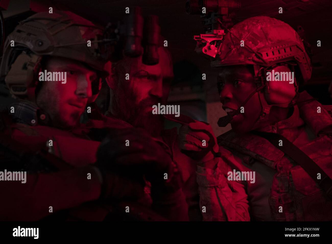 Jamie Bell, Jack Kesy, Jodie TurnerSmith, "Tom Clancy's Without