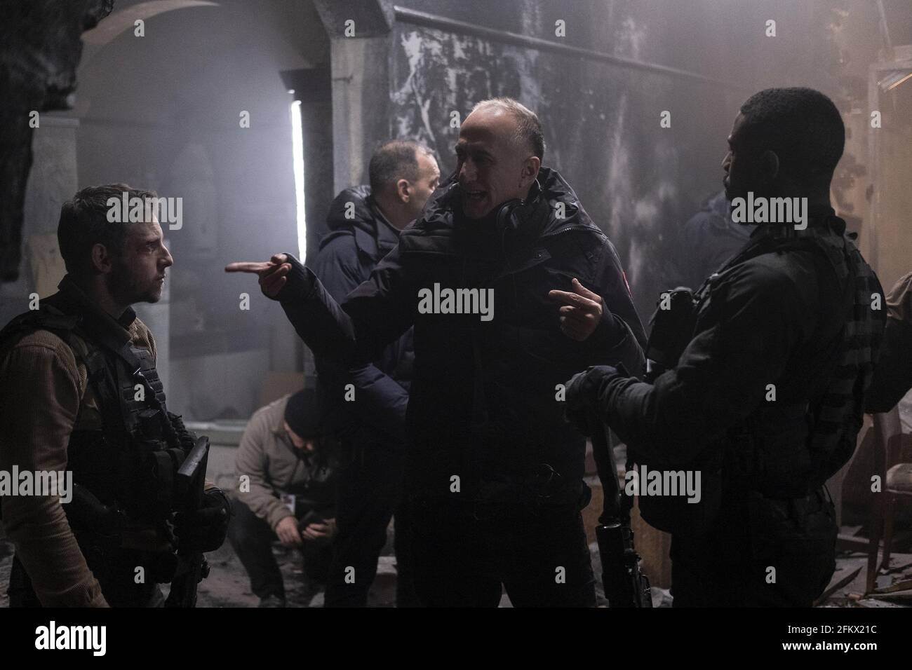 Jamie Bell, Director Stefano Sollima, Michael B. Jordan, "Tom Clancy's