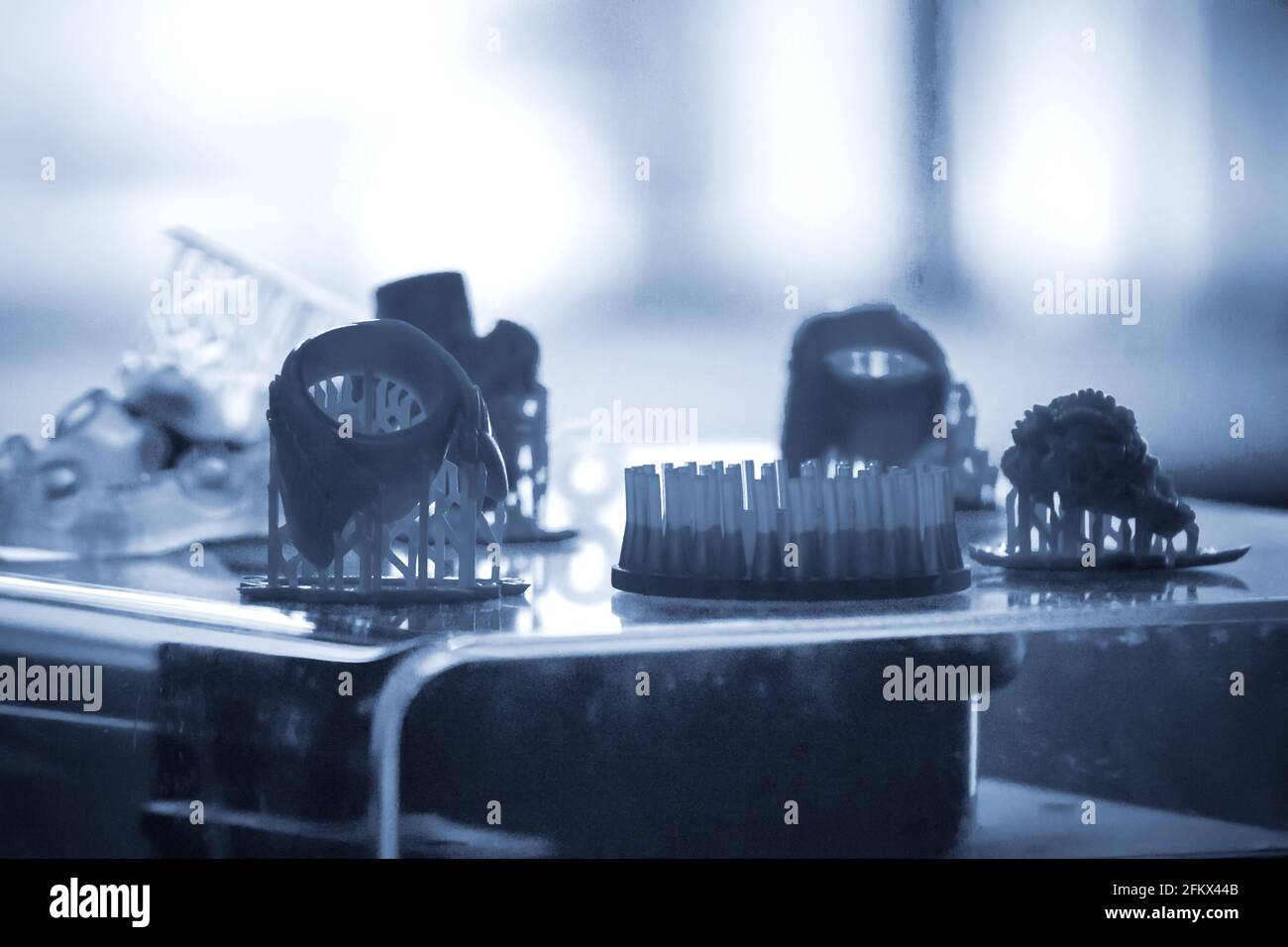Objects photopolymer printed on a 3d printer Stock Photo - Alamy