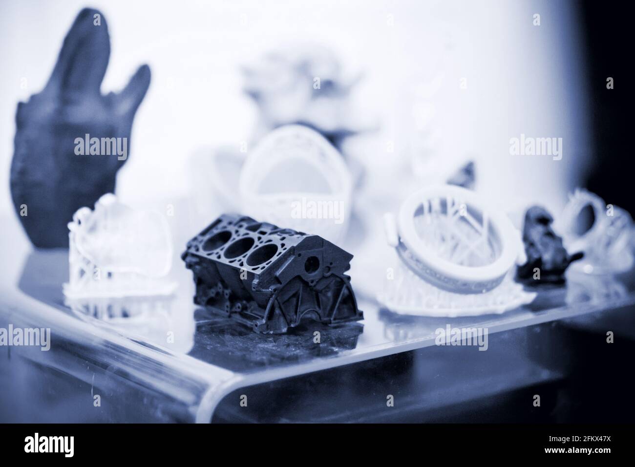 Objects photopolymer printed on a 3d printer Stock Photo - Alamy
