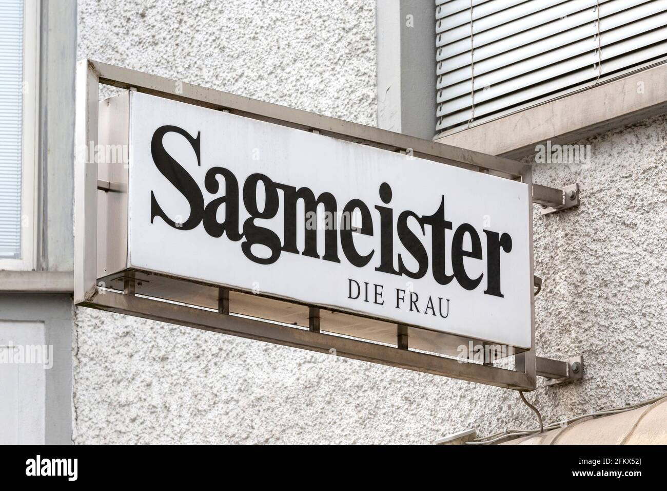 Sagmeister, The Woman, Bregenz, Austria Stock Photo