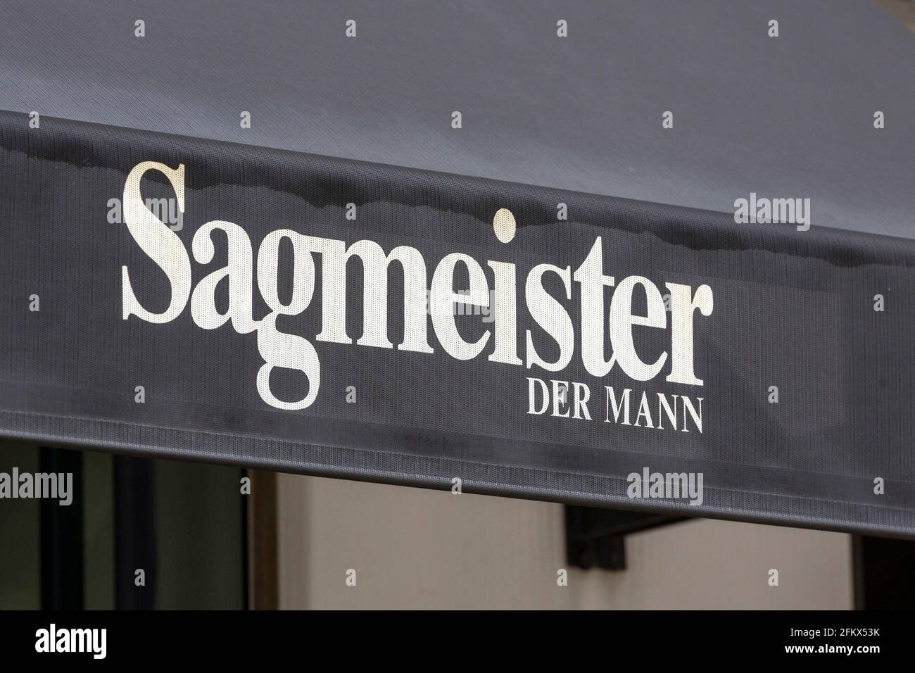 Sagmeister, The Man, Bregenz, Austria Stock Photo
