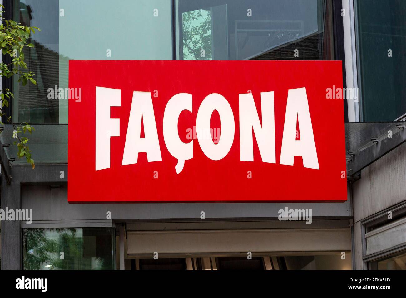 Facona, Fashion Store Stock Photo