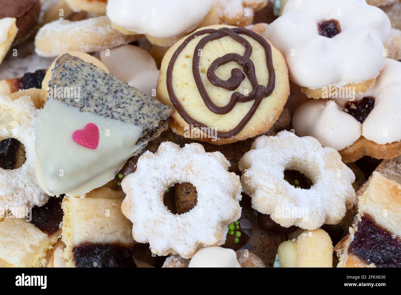 Pastries, Cookies Stock Photo