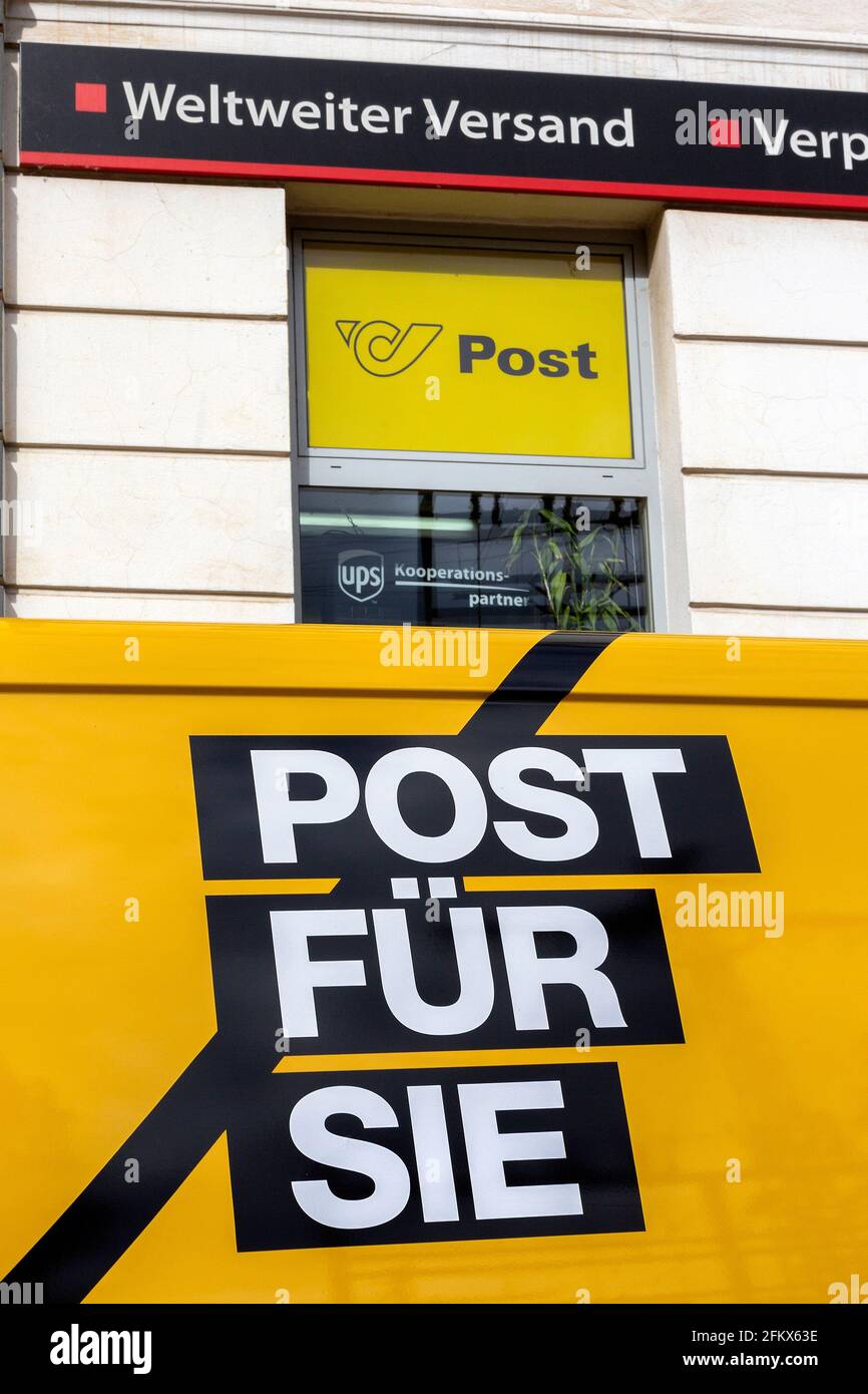 Austrian Post Stock Photo