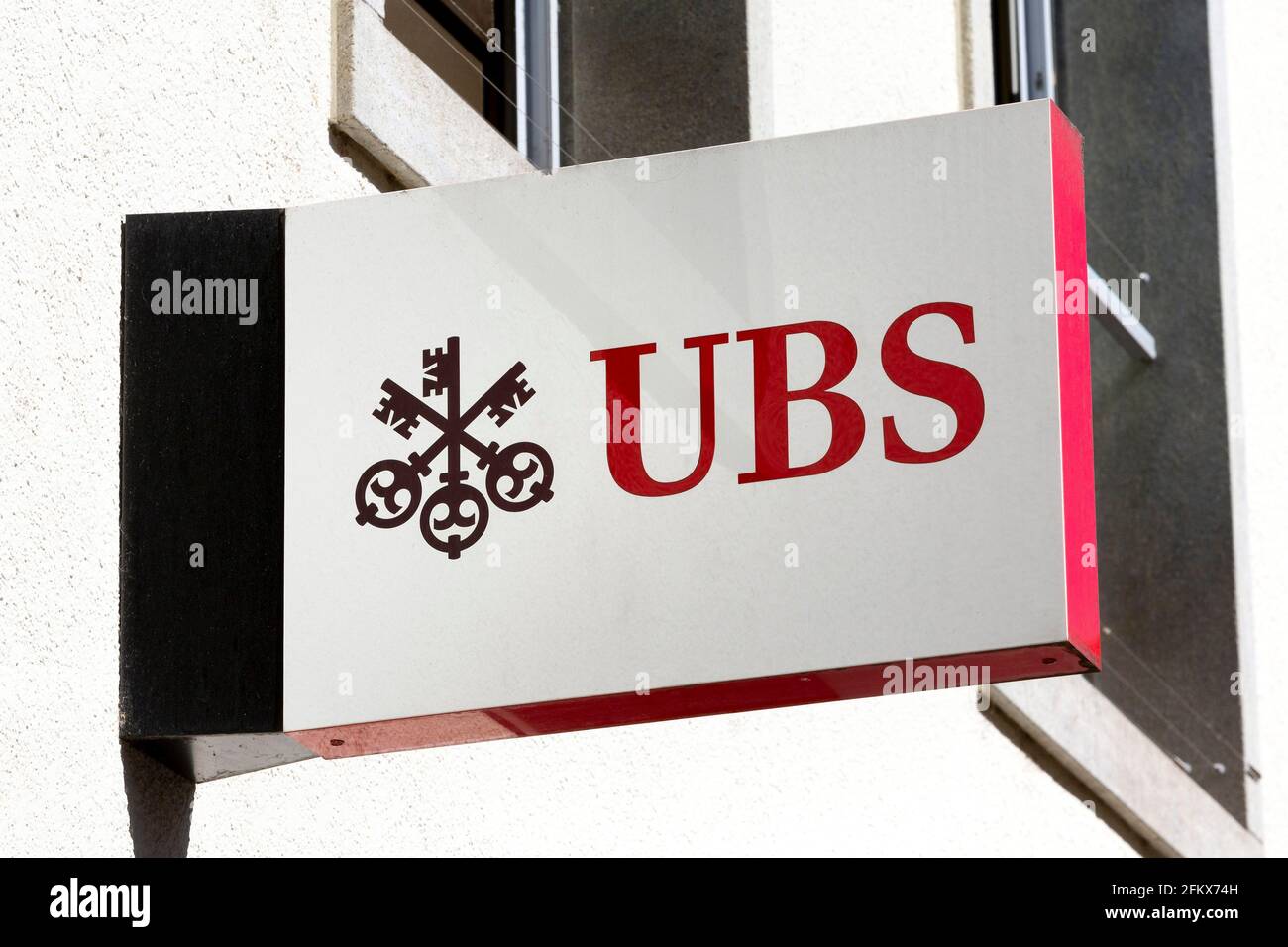 UBS Bank, Switzerland Stock Photo