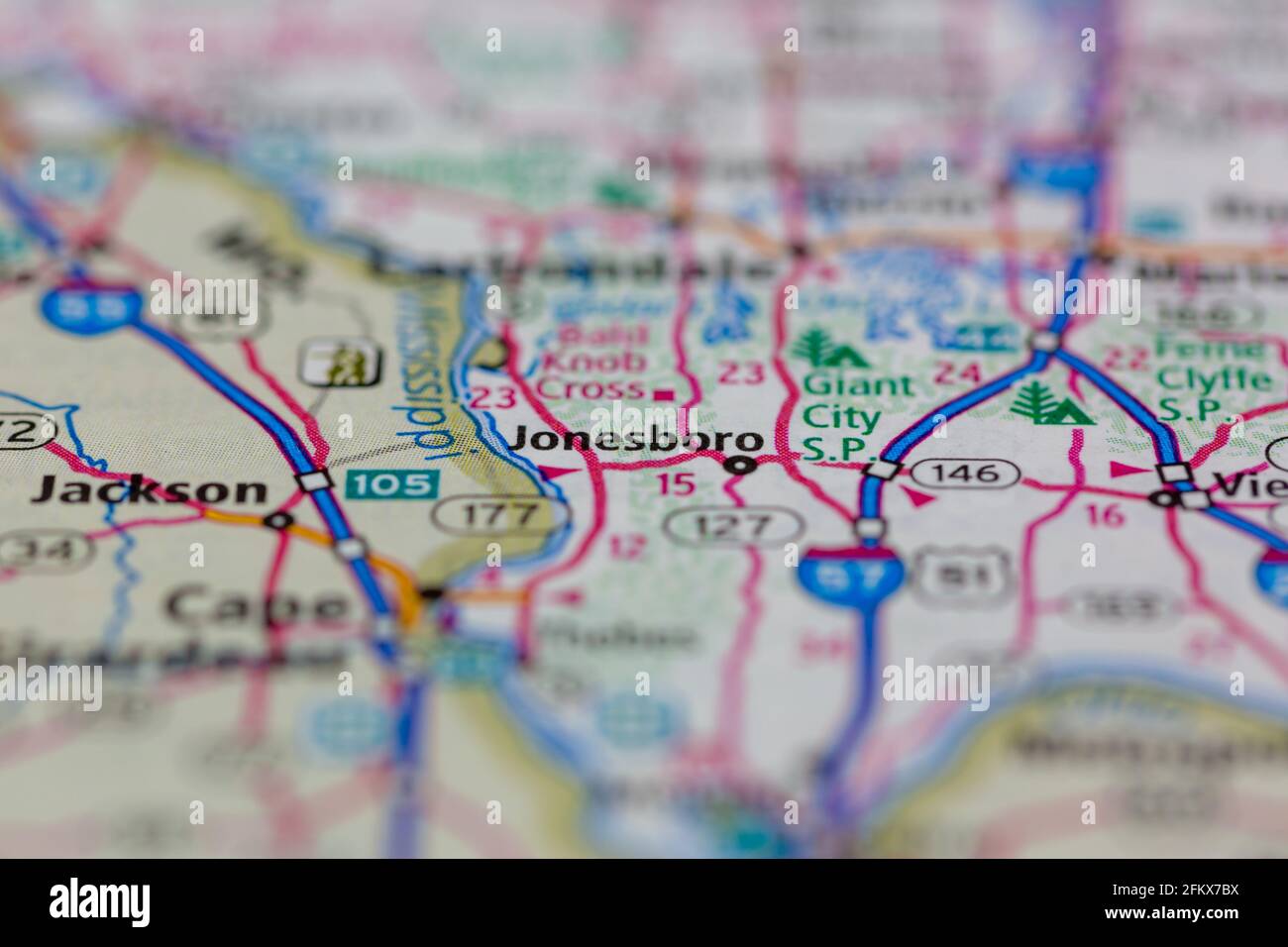 Jonesburg map hires stock photography and images Alamy