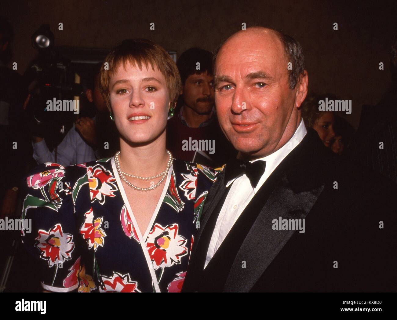 Mary Stuart Masterson and father Peter Circa 1980's Credit Ralph