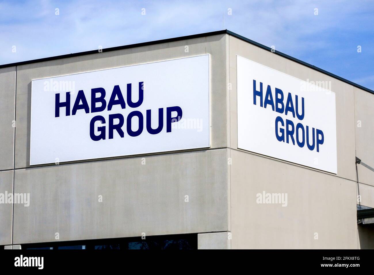 Habau Group, Held &amp; Francke, Horn NÖ, Austria Stock Photo