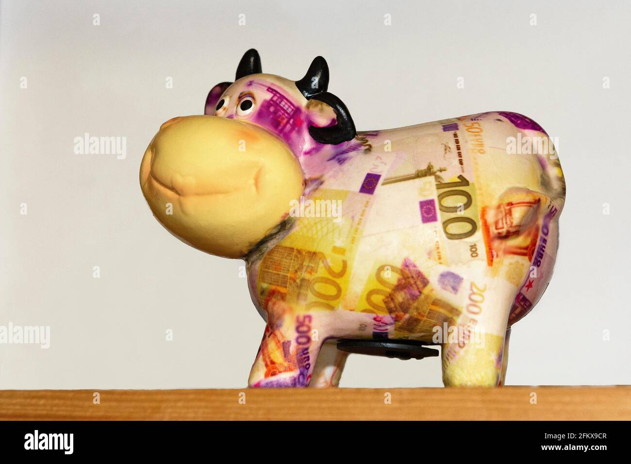 Money Box, Agriculture Stock Photo